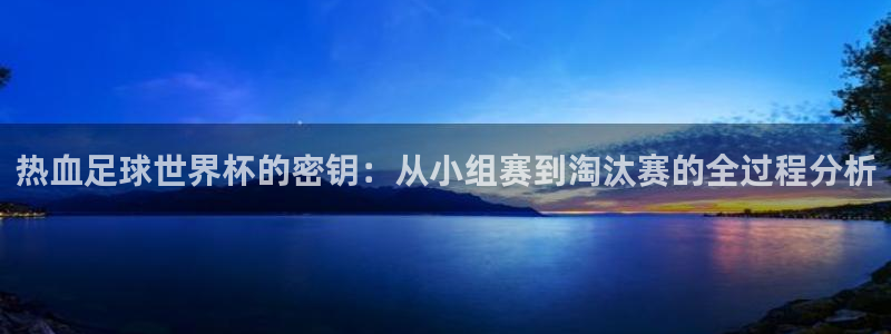 世界杯球赛:热血足球世界杯的密钥:从小组赛到淘汰赛的全过程分析
